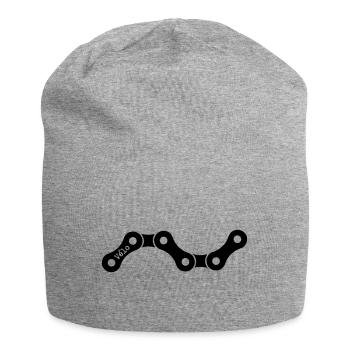 Chaîne Velo - Bonnet en jersey - gris chiné - Devant
