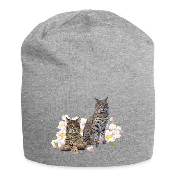 Lynx - Bonnet en jersey - gris chiné - Devant