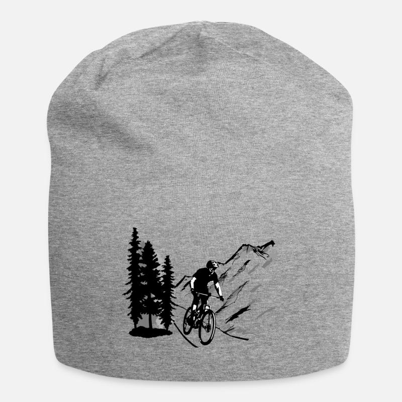 VTT, VTT, VTT - Bonnet en jersey - gris chiné