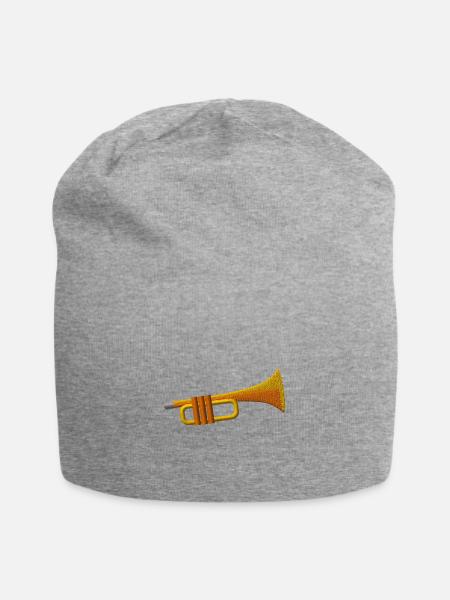 Trompette - Bonnet en jersey - gris chiné
