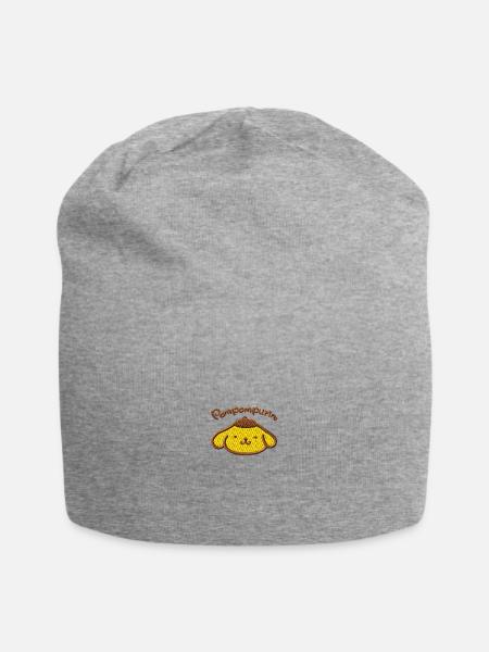 Pompompurin Stick Portrait - Jersey-Beanie - Grau meliert