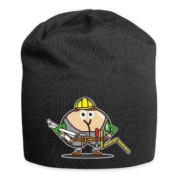 Assmex Baumeister - Jersey-Beanie - Schwarz - Vorne