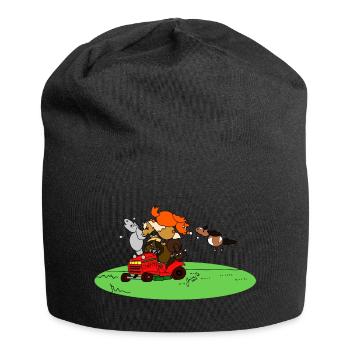 Patron sur le Tour - Bonnet en jersey - noir - Devant