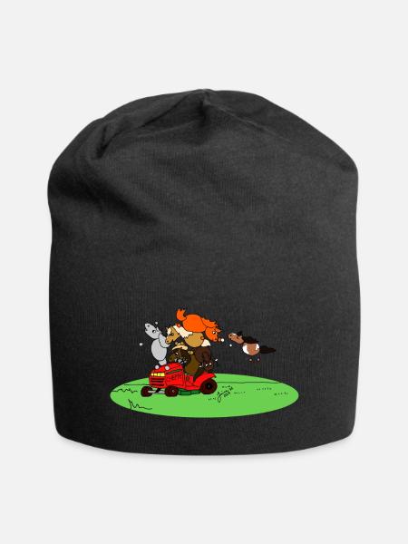 Cheffe on Tour - Jersey-Beanie - Schwarz