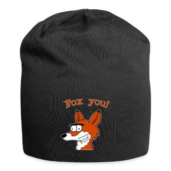 Fox vous! - Bonnet en jersey - noir - Devant