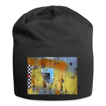 StreetArt de Köln / Cologne Ehrenfeld # 1 - Bonnet en jersey - noir - Devant