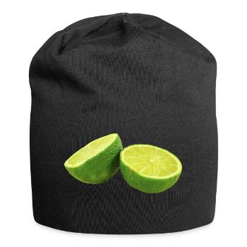 citron lime citron veggie Veggie agrumes - Bonnet en jersey - noir - Devant