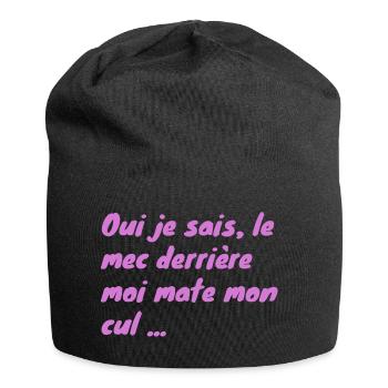 Blague - Bonnet en jersey - noir - Devant