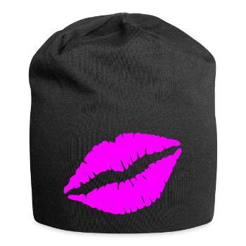baiser - Bonnet en jersey - noir - Devant