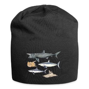 Requins - Requins - Requins - Bonnet en jersey - noir - Devant
