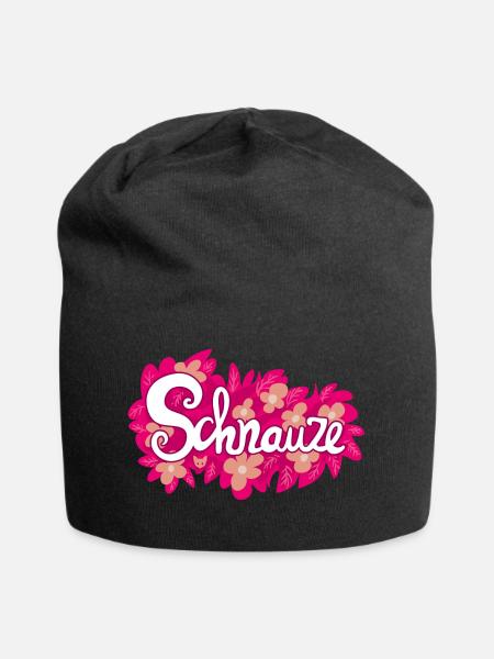 Schnauze – Spruch Shirt Geschenkidee für Impulsive - Jersey-Beanie - Schwarz