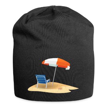 Beach - Jersey Beanie - black - Front