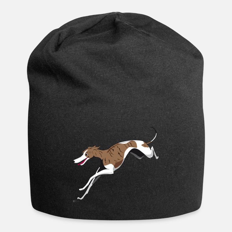 Conduire le Whippet - Bonnet en jersey - noir