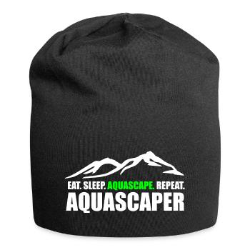 Aquascaping Aquascape Aquarium Gift Fish - Jersey Beanie - black - Front