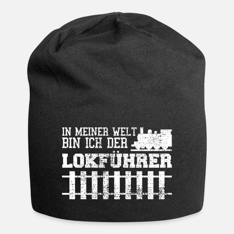 Lokfuehrer - Jersey-Beanie - Schwarz