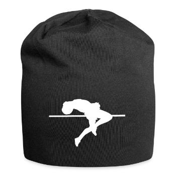 Athlétisme de saut en hauteur - Bonnet en jersey - noir - Devant