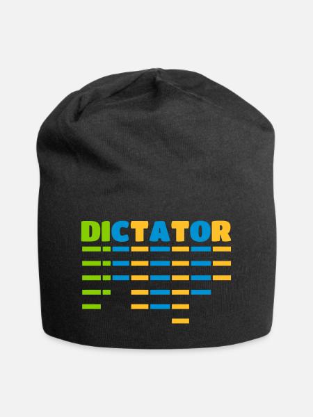 dictateur - Bonnet en jersey - noir