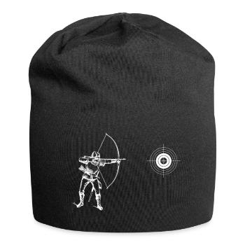 Tir à l'arc - Bonnet en jersey - noir - Devant