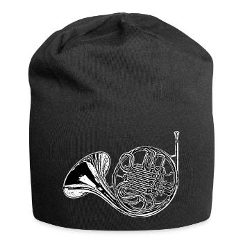 Instrument de musique - Bonnet en jersey - noir - Devant