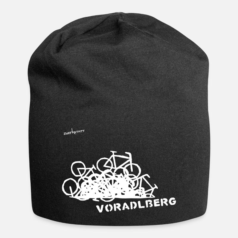 Voradlberg - Bonnet en jersey - noir