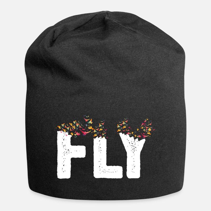 voler - Bonnet en jersey - noir