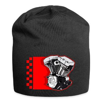 Motor V - Jersey-Beanie - Schwarz - Vorne