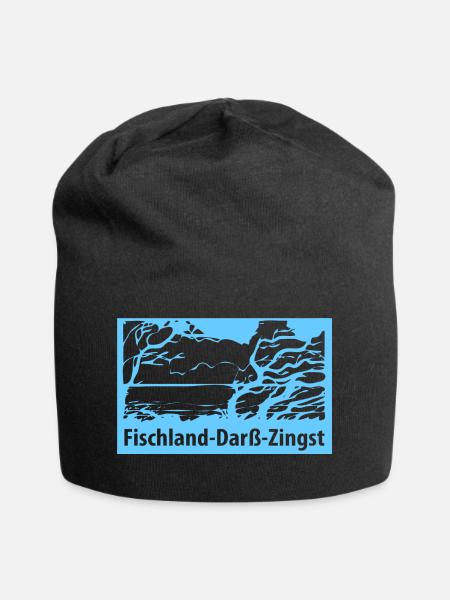 FischlandDarssZingst (WindFlüchter-Edition) - Jersey-Beanie - Schwarz