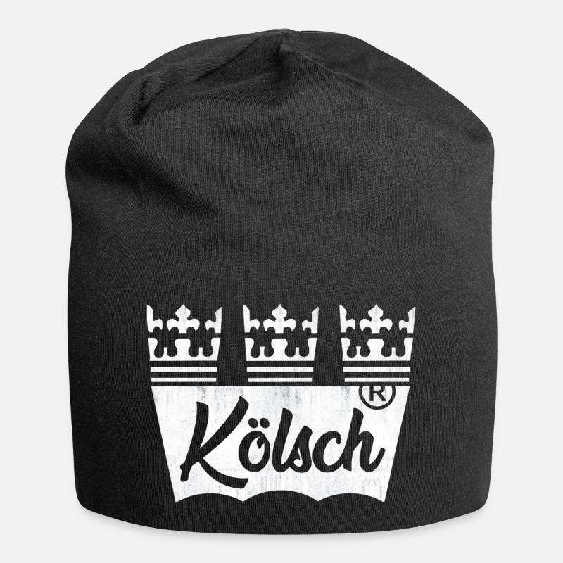 Orijinal Kölsch - Jersey-Beanie - Schwarz