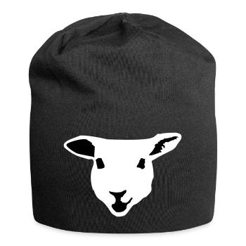 sheep, lamb - Jersey Beanie - black - Front