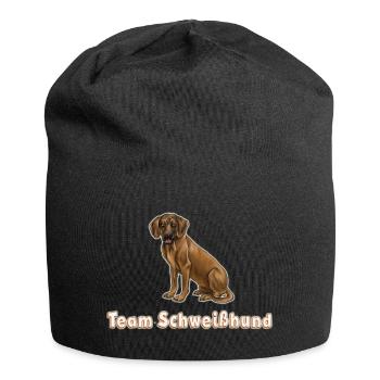 schweißhund - Jersey-Beanie - Schwarz - Vorne