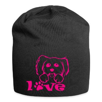 Dog dog - Jersey Beanie - black - Front