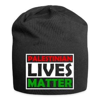 Palestinian Lives Matter - Palestine - Palestina - Jersey-Beanie - Schwarz - Vorne