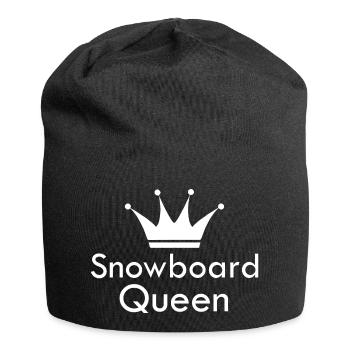 Snowboard Snowboarder - Bonnet en jersey - noir - Devant