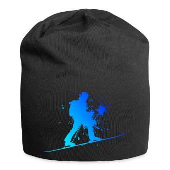 Damen Ski Mountaineering Ski Tour Ski Ski Touring - Jersey-Beanie - Schwarz - Vorne