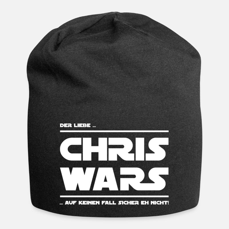 CHRIS WARS AUF KEINEN FALL SICHER NICHT - Jersey-Beanie - Schwarz