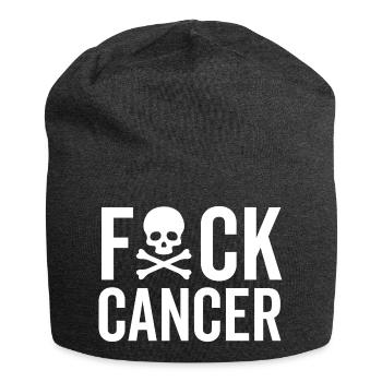Cancer - Bonnet en jersey - charbon - Devant