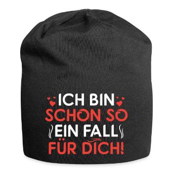 Für Dich - Lustiger Spruch Ehefrau Statement - Jersey-Beanie - Schwarz - Vorne