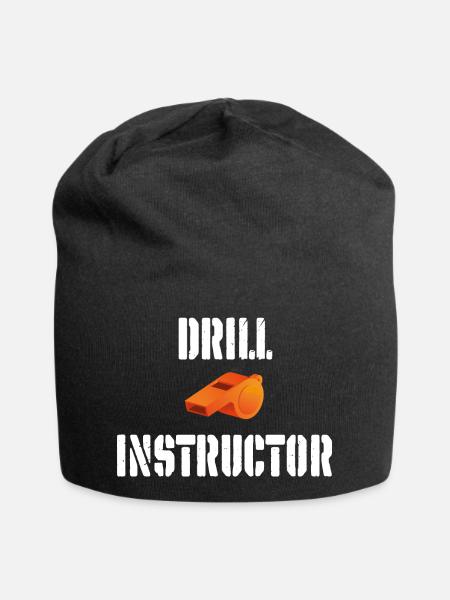 Drill Instructor - Jersey-Beanie - Schwarz