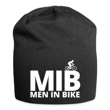 Radfahren, Radfahrer, Fahrradfan - Jersey-Beanie - Schwarz - Vorne