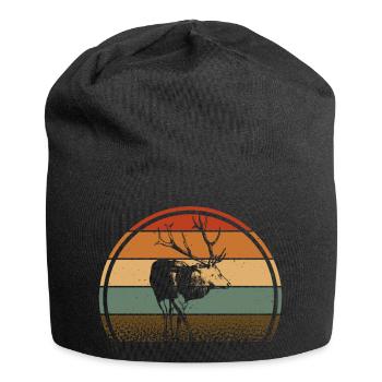 Deer - Jersey Beanie - black - Front