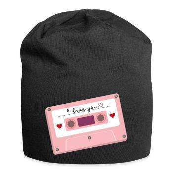 Cassette tapes - Jersey Beanie - black - Front