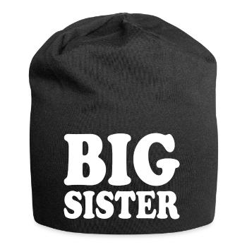 Big sister - Jersey Beanie - black - Front
