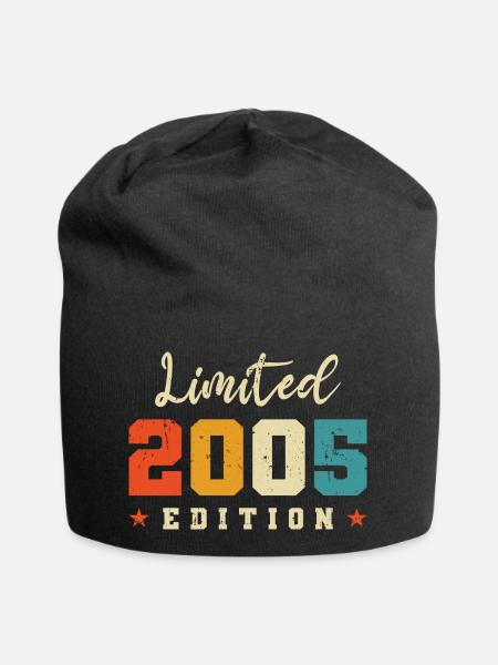 Limited 2005 Edition - Jersey-Beanie - Schwarz