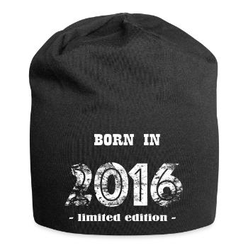 NÉ EN 2016 - édition limitée - Bonnet en jersey - noir - Devant