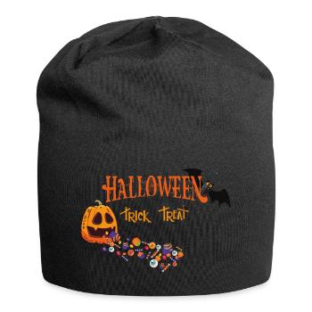 Halloween Trick or Treat - Jersey-Beanie - Schwarz - Vorne