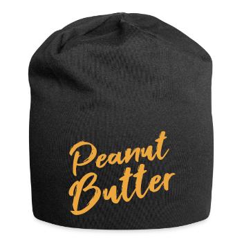 Peanut butter - Jersey Beanie - black - Front