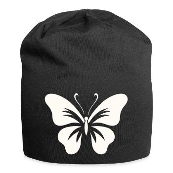 Bold Butterfly - Jersey Beanie - black - Front