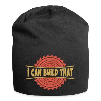 La confiance de Carpenter - Je peux construire ce défi - Bonnet en jersey - noir - Devant