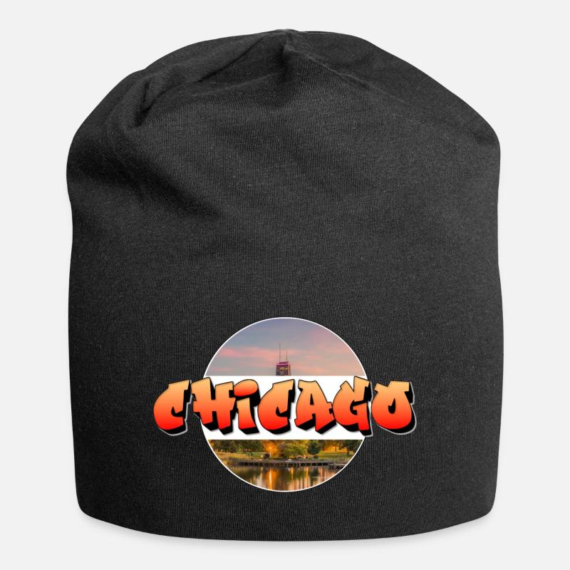 Chicago - Jersey Beanie - black