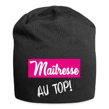 THANK YOU. THANKS. THANK YOU. ANNIVERSARY. BIRTH. - Jersey Beanie - black - Front